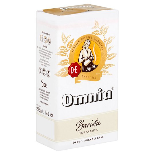 Douwe Egberts Omnia Barista őrölt-pörkölt kávé 225 g