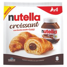 Nutella Croissant gyorsfagyasztott kakaós mogyorókrémmel töltött pékáru 340 g