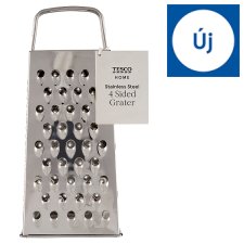 Tesco Stainless Steel 4 Sided Grater