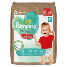 Pampers Harmonie Nappy Pants Size 5, 20 Nappies, 12kg-17kg