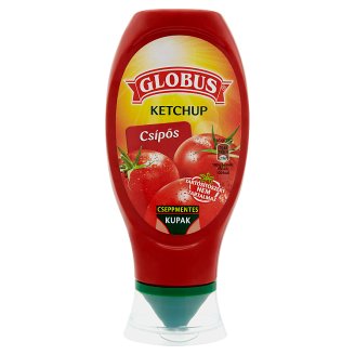 Globus csípős ketchup 450 g