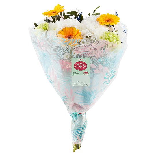 Tesco Blue Breeze Bouquet Tesco Online, Tesco From Home, Tesco Doboz