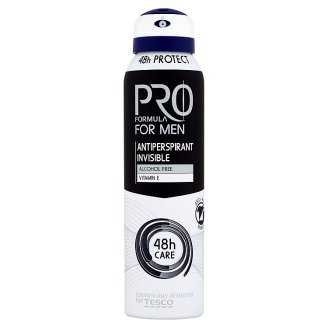 Tesco Pro Formula for Men Invisible izzadásgátló dezodor férfiaknak 150 ml