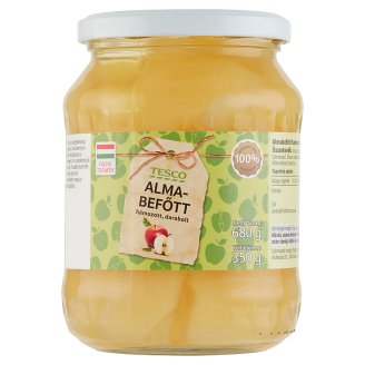 Tesco hámozott, darabolt almabefőtt 680 g