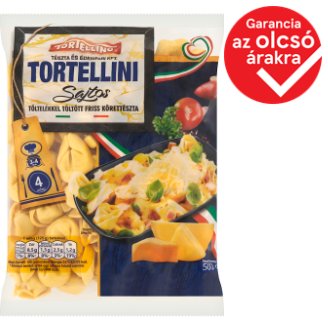 Tortellino Tortellini sajtos töltelékkel töltött friss tészta 500 g