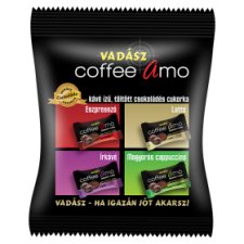 Vadász Coffee Amo 4 Kinds of Coffee Flavoured, Filled Chocolate Candies 100 g