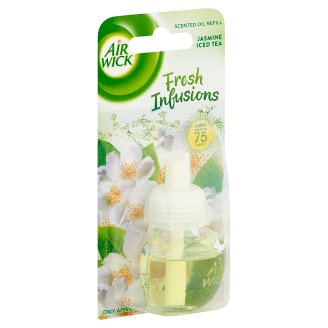 Air Wick Fresh Infusions Jeges Jázmin Tea illatú elektromos utántöltő légfrissítő készülékhez 19 ml