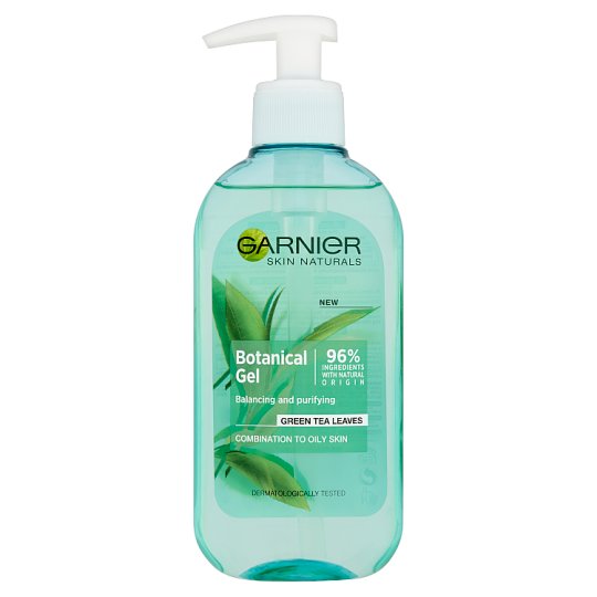 Garnier Skin Naturals Botanical arctisztító gél kombinált és zsíros bőrre 200 ml