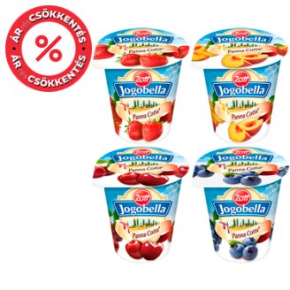Zott Jogobella Panna Cotta élőflórás joghurt 4 ízben 150 g