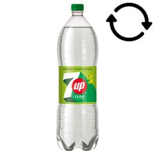 7UP energiamentes citrom és lime aromákkal ízesített szénsavas üdítőital édesítőszerekkel 2 l