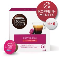 NESCAFÉ Dolce Gusto Espresso Decaffeinato Decaffeinated Roast & Ground Coffee Pods 16 pcs/16 cups 96