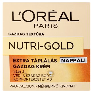 L'Oréal Paris Nutri-Gold extra táplálás nappali gazdag krém 50 ml