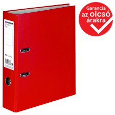 Red Ring Binder A4 Matt 7,5 cm