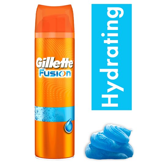 Gillette Fusion Hydrating Men's Shaving Gel 200ml Tesco Online, Tesco