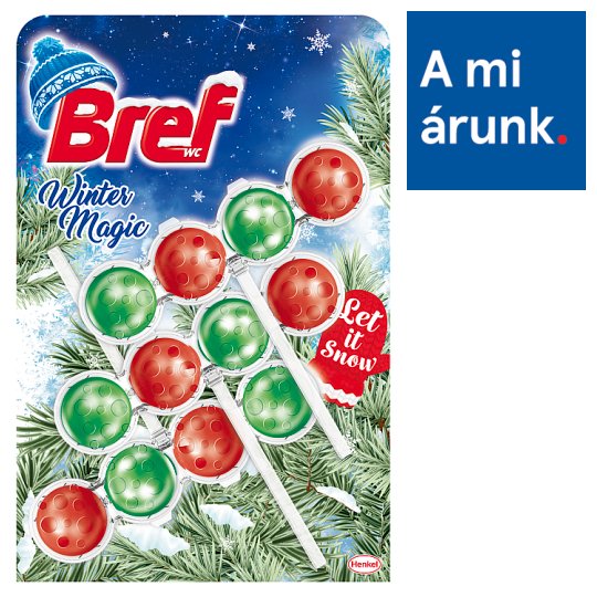 Bref Winter Magic Let it Snow Toilet Freshener 3 x 50 g