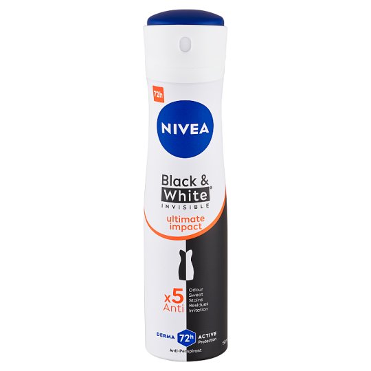 NIVEA Black & White Invisible Ultimate Impact AntiPerspirant 150 ml