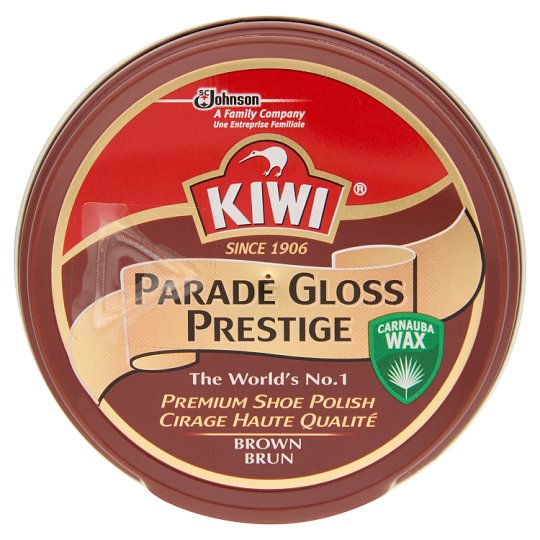 Kiwi Parade Gloss Prestige sötétbarna cipőkrém 50 ml