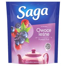 Saga Forest Fruit Tea 20 Tea Bags 34 g