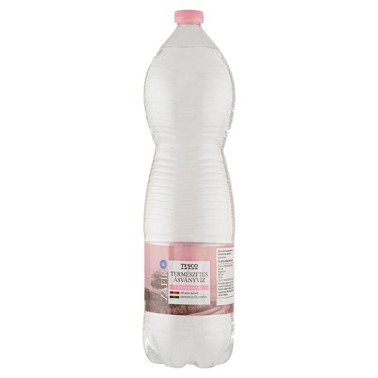 Tesco Zafír szénsavmentes természetes ásványvíz 1,5 l