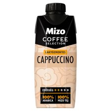 Mizo Coffee Selection Cappuccino UHT laktózmentes, félzsíros kávés tej 330 ml