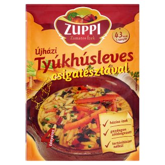 Zuppi Újházi tyúkhúsleves csigatésztával 60 g
