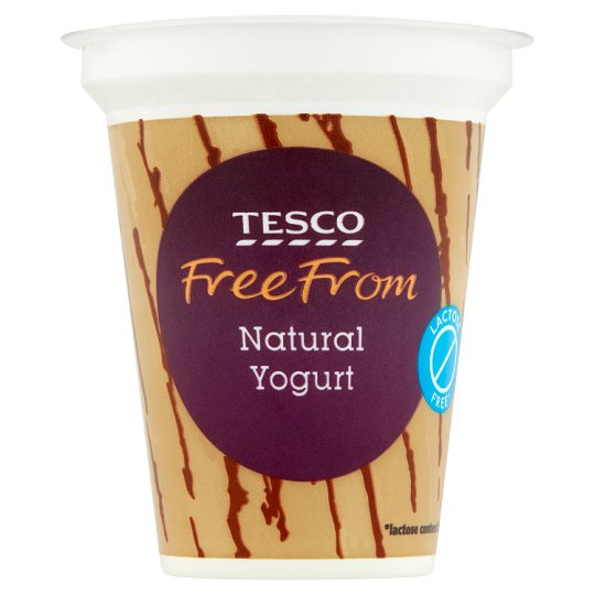 Tesco Free From élőflórás, zsírszegény, laktózmentes natúr joghurt 150 g