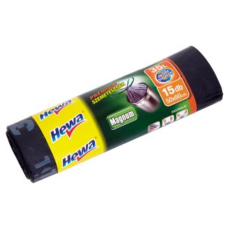 Hewa Magnum szemeteszsák önzáró szalaggal 35 l 15 db