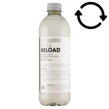 Vitamin Well Reload Non-Carbonated Low-Energy Soft Drink With Lemon-Lime Flavor 500 ml