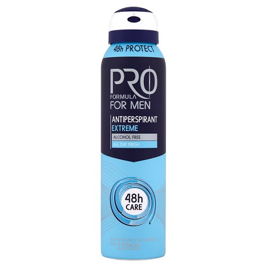 Tesco Pro Formula for Men Extreme izzadásgátló dezodor 150 ml