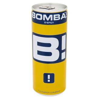 BOMBA! magas koffeintartalmú, szénsavas, tutti-frutti ízű energiaital 250 ml