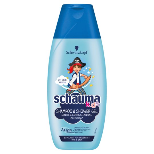 Schauma Gyerek sampon és tusfürdő fiúknak 250 ml