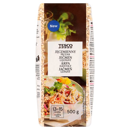 Tesco Peeled Barley 500 g Tesco Online, Tesco From Home, Tesco Doboz