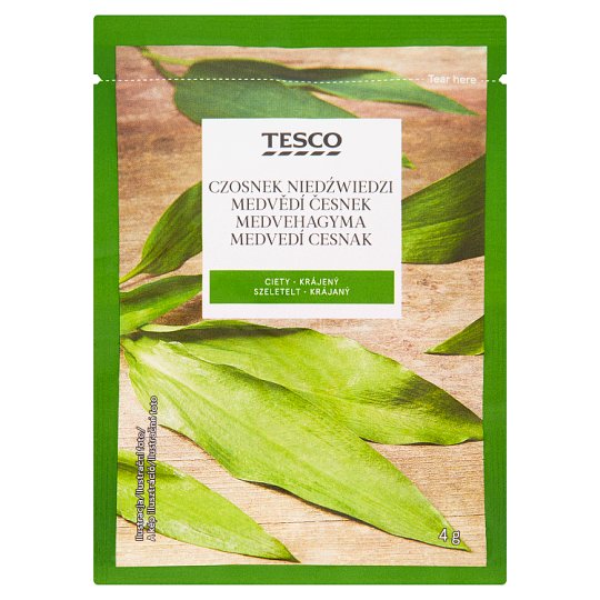 Tesco Sliced Wild Garlic 4 g