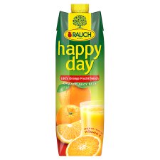 Rauch Happy Day 100% narancslé gyümölcshússal narancslésűrítményből 1 l