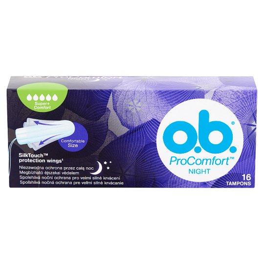 o.b. ProComfort Night Super+ Comfort tampon 16 db
