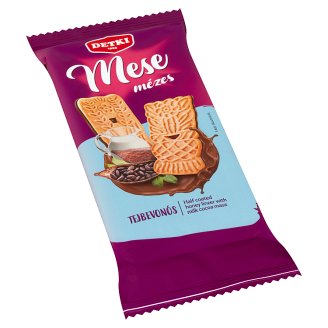 Detki Mese mézes linzer kakaós tejbevonómasszával félig mártva 200 g