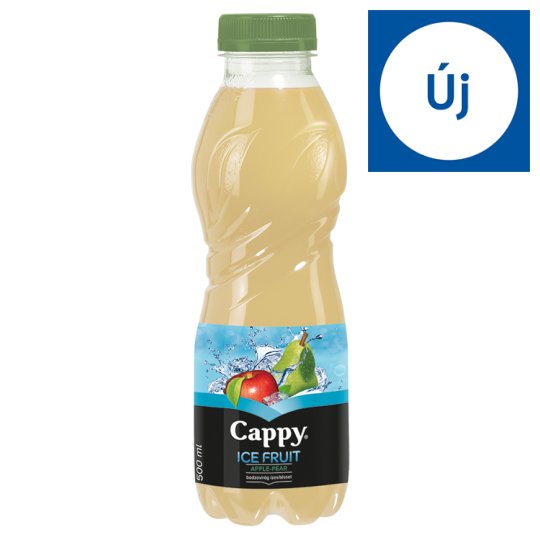 Cappy Ice Fruit Apple-Pear szénsavmentes vegyesgyümölcs ital bozdavirág ízesítéssel 500 ml