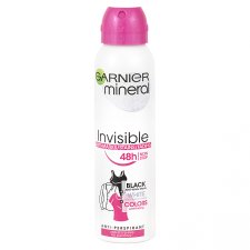 Garnier Mineral Quick Dry Invisible Black White Colors 48 h Floral Touch Spray 150 ml