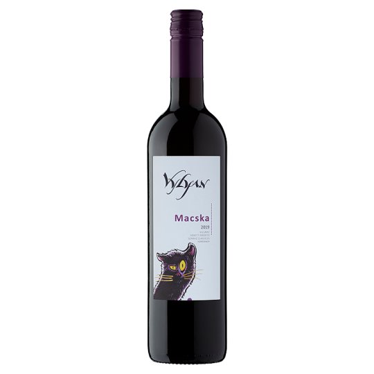 Vylyan Macska Villányi Portugieser száraz classicus vörösbor 12,5% 750 ml