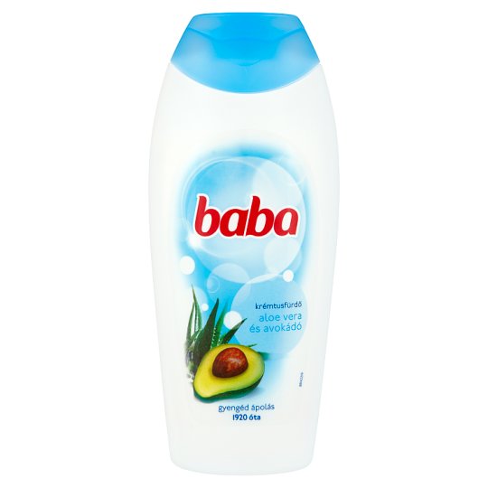 Baba aloe vera és avokádó krémtusfürdő 400 ml
