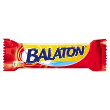 Balaton Wafer Filled with Cocoa Cream, Coated in Cocoa Dark Dollop 27 g