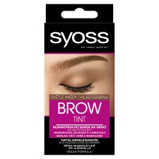 Syoss Brow Tint szemöldökfesték Világosbarna 10 ml