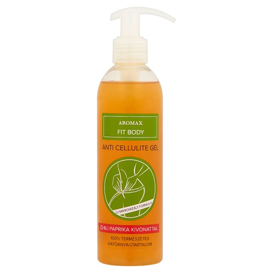 Aromax Fit Body anti cellulit gél chili paprika kivonattal 250 ml
