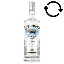 Żubrówka Biała vodka 37,5% 1 l