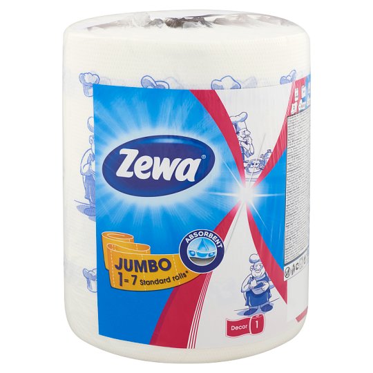 Zewa Design Jumbo 1 tekercses háztartási papírtörlő 325 lap/tekercs