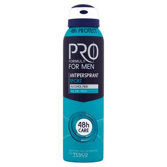 Tesco Pro Formula for Men Sport izzadásgátló dezodor 150 ml