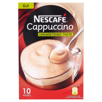 Nescafé Cappuccino azonnal oldódó kávéspecialitás sovány tejporral 10 x 12 g
