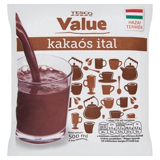 Tesco Value zsírszegény kakaós ital 500 ml