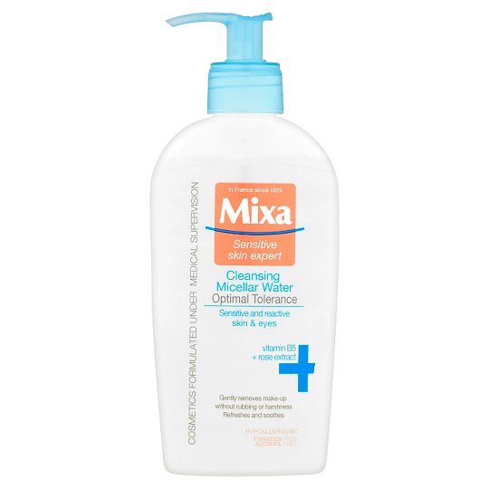 Mixa micellás sminklemosó víz érzékeny és reaktív bőrre 200 ml