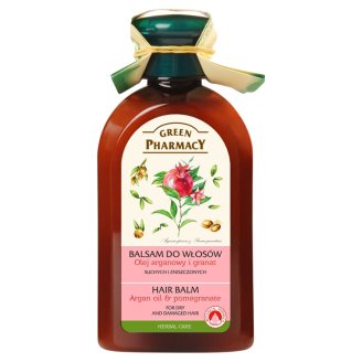Green Pharmacy hajbalzsam száraz, töredezett hajra 300 ml